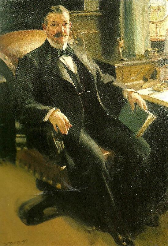 Anders Zorn ovan mr henry clay pierce china oil painting image